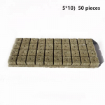 36/50 vnt. Namų &scaron;iltnamio efektą sukeliančios sodo reikmenys Priedai Įrankiai Sodinimo kempinė Akmens vata Pradedantieji ki&scaron;tukai Hidroponiniai auginimo terpės kubeliai A2