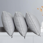 Nauja penkių žvaigždučių trimatė žąsų pūkų pagalvė 48*74cm pilka