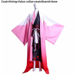 Anime Bungo Stray Dogs Ozaki Kouyou Cosplay Kostiumas Higanbana Japoni&scaron;ka Raudona Spausdinimo Kimono Vyras Moteris Karnavalo &Scaron;ventės Kostiumas L