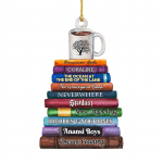 Kalėdų eglutės papuo&scaron;imai Papuo&scaron;alai Knyga Automobilis &Scaron;ventės Kalėdos Kabantys Papuo&scaron;imas Žiemos puo&scaron;nios dovanos Viduje Lauke Kalėdų eglutės namų dekoravimui One Size