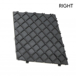 Pora juoda E60 E61 automobilio priekinio buferio apatinės tinklinės grotelių plok&scaron;tės apdailos dangtis, skirtas BMW E60 E61 M 51117897186 51117897184 buferio dangtis