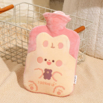 500 ml mielas &scaron;iltas pilvo momentinis kar&scaron;to vandens paketas kar&scaron;to vandens buteliuko mai&scaron;elis mergaitėms, pliu&scaron;inis pečių rankų &scaron;ildytuvas, žieminis vandens &scaron;ildymo padas smėlis
