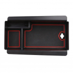 Vidinis centrinės konsolės porankio laikymo dėžutės konteinerio laikiklis, tinkamas Toyota Prius XW30 veido pakėlimui hečbekui 2012-20 Y9F4