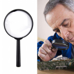 1 vnt didintuvas 60 mm delninis 5X didinamasis stiklas delninis prasto matymo skaitymas A
