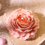 &bdquo;Pasidaryk pats&ldquo; didžiųjų bijūnų gėlių žvakių silikono formos, skirtos vestuvių vakarėliui, žvakių gamyba &bdquo;pasidaryk pats&ldquo; rankų darbo kvapiosios žvakės, muilo amatai, kepimo formos