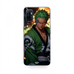 Coque Oppo A32 One piece Zoro manga anime 3D art Maniacase