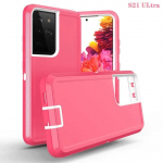 3 viename Sunkaus atsparumo smūgiams &scaron;arvai, skirti Samsung Galaxy A55 S23 S22 S21 S20 S24 Ultra S10 S8 S9 Note 20 10 Otter X Box apsauginis spalvingas dangtelis For Galaxy S24PLUS