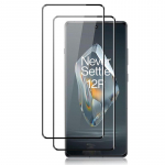 [2 pakuotės] &ndash; 3D lenktas visas &bdquo;OnePlus 12R&ldquo; grūdinto stiklo ekrano apsauginis sluoksnis [Atrakinimas pir&scaron;tų atspaudais] [Apsaugo nuo įbrėžimų] [9H kietumas] for OnePlus 12R juoda
