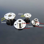 Flan&scaron;inė mova Standus flan&scaron;as Metalinis kreipiantysis velenas Guolio lizdas Variklio jungtis 8mm