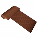 1 vnt. Automobilinės sėdynės ilgintuvas pagalvėlė kojų &scaron;launų atraminė pagalvė, skirta ilgo nuotolio vairavimo kėdei PU odinė kelių pagalvėlių apsauga