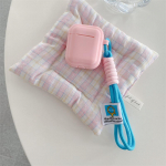Mink&scaron;tas silikoninis dėklas, skirtas Apple Airpods Pro belaidžių ausinių dėklas, skirtas AirPods Pro įkrovimo dėžutei Vienspalvis mados ausinių dėklas for Airpods Pro2