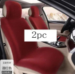 Automobilio sėdynių užvalkalų komplektas Kailis Priekinės automobilio sėdynės pagalvėlė Dirbtinis kailis Universalus Vilnonis automobilio sėdynės užvalkalas Žieminis &Scaron;iltas Pliu&scaron;inis Mink&scaron;tas Avikailis