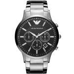 Emporio Armani AR2460 Sportivo Chronograph vyri&scaron;kas laikrodis 46 sidabras