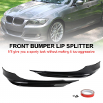 Priekinio buferio lūpų skirstytuvo spoileris, tinka BMW 3 serijos E90 2008-2012 LCI PP