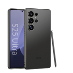 Originalus mink&scaron;tais kra&scaron;tais telefono dėklas Samsung Galaxy S23 S24 S25 Ultra Madingas vientisos spalvos, odą primenančios tekstūros korpusas S25Ultra apsauginis dangtelis For Galaxy S24 Ultra&Only Case (No Pen)