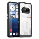 Skaidrus telefono dėklas, skirtas &bdquo;Nothing Phone 3A Pro 1 2 2A Plus Nothing CMF Phone 1&ldquo; &ndash; geriausi apsauginiai smūgiams atsparūs dėklai. Nothing Phone 3A juoda