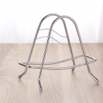 Pjaustymo lentos laikiklis nerūdijančio plieno pjaustymo lentų stovas Virtuvės organizatorius pjaustymo lentai Virtuvės laikymo organizavimo stovas onesize