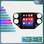 Ossuret Android automobilinė radijo stotelė, skirta VW Volkswagen Tiguan 2007-2016, Multimedia, 9.7 colio vertikalus ekranas, Carplay, Android Auto, GPS, RDS, FM, I&scaron;manusis ekranas P2CP 4Core 2G 32G AI