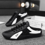 Pusiau &scaron;lepetės vyrams Madingi vyri&scaron;ki laisvalaikio batai plok&scaron;čiu dugnu Mink&scaron;ti padą laikantys batai Vyri&scaron;ki sportbačiai Zapatos De Hombre 2024 m. 40