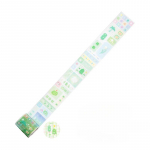 Blizgučiai Kawaii Scrapbooking Žurnalų Lipdukas Kaspinas &Scaron;irdis Dobilas Serija Kanceliariniai Lipdukai DIY Dekoras Sąsiuvinis Maskavimo Juosta Vaikų Dovana