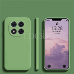 Xiaomi Redmi Note 14 Pro dėklas Skysto silikono apsauga Redmi Note 14 Pro dėklas TPU paprastas guminis dėklas Redmi Note 14 Pro dangtelis Redmi Note 14 Pro 4G
