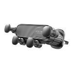 Gravity automobilinio telefono laikiklis skirtas 4,7&ndash;7 colių mobiliojo telefono automobiliniam oro ventiliaciniam telefono laikikliui Universalus smūgiams atsparus GPS klipas i&scaron;maniojo telefono stovas