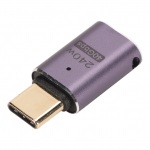 C tipo adapteris USB4.0 HD 8K 40Gbps PD240W greitasis įkrovimas Aliuminio korpusas Ne&scaron;iojamas C tipo į C tipą