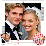 Individualūs deimantinės tapybos rinkiniai suaugusiems, Individualizuota deimantinė tapyba, Privatus dizainas pagal jūsų nuotrauką, 20x20