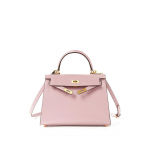 Auk&scaron;tos klasės versija Krep&scaron;ys Antros kartos BOX ra&scaron;to karvės odos mini rankinė Naujas auk&scaron;tos klasės odinis moteri&scaron;kas krep&scaron;ys per petį 25x10x19cm rožinė/auksas