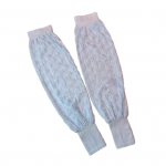 Rankovė rankai vyrams moterims, apsauga nuo UV saulės, ilgos pir&scaron;tinės su briaunotu rankogaliu, vėsinanti ledo &scaron;ilko rankų danga laukui, golfui, dviračių sportui, bėgiojimui žalia