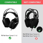 Nauja pora NAUJOS ausų pagalvėlės Razer Tiamat 7.1 V2 ausinėms