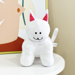Roblox Klasikinė Katytė Pliu&scaron;inis Lėlė Mielas Katės Pliu&scaron;as Kawaii Mink&scaron;tas Anime Animacinis Lėles Žaidimų Aksesuaras Vaikų Žaislai Gimtadienio Dovana balta