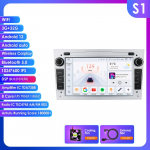 Hizpo Android 14 Automobilio radijas DSP Belaidis Carplay Auto Opel Astra H J 2004 Vectra Vauxhall Antara Zafira Corsa C D Vivaro Meriva Veda S S1 8Core 3G 32G