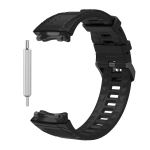 Silikoninis laikrodžio dirželis Amazfit T-Rex 3 i&scaron;maniajam laikrodžiui, apyrankė, apyrankė Huami Amazfit T Rex 3 pakaitinis dirželis for Amazfit t-rex 3 oranžinė