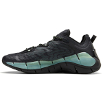 Reebok Zig Kinetica 2 Juodi Neono Mėtų spalvos Vyri&scaron;ki sportbačiai Core-Black Cold-Grey-6 G58281 44