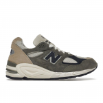 Teddy Santis x New Balance 990v2 Pagaminti JAV Pilki Unisex Sportbačiai Smėlio spalvos M990GB2 44.5