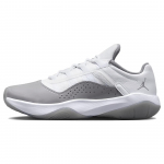 Air Jordan 11 CMFT Low White Cement Grey Moteri&scaron;ki kedai Juodi DV2629-101 36 gray