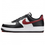 Nike Air Force 1 07 Juodi Tamsiai Komandiniai Raudoni Vyri&scaron;ki Sportbačiai Summit-White White FZ4615-001 44