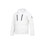 Under Armour Vienos spalvos Sportinis Laisvalaikio Gobtuvu Pūkinis Striukė Vyri&scaron;ka Vir&scaron;utinė Apranga Balta 1375437-112 XL white
