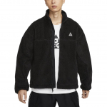 Nike ACG Therma-Fit Adv Patogus Mink&scaron;tas &Scaron;iltas Stovintis Apykaklės Striukė Vyri&scaron;ka Striukė Juoda Balta FV8654-010 L