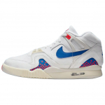 Nike Air Tech Challenge 2 Pixel Court Vyri&scaron;ki sportbačiai Balti Karali&scaron;kai Mėlyni Lazeriniai Raudoni FZ9033-102 40.5