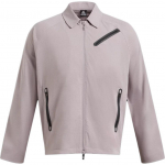 Under Armour Unstoppable Solid Stretch Woven Zip Jacket Vyri&scaron;ki Striukės Fatigue-Gray 1383029-015 M