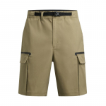 Under Armour Unstoppable Utility Madingi Paprasti Laisvi Vandeniui Atsparūs Kvėpuojantys Penkių Ta&scaron;kų Laisvalaikio &Scaron;ortai Vyri&scaron;ki &Scaron;ortai Kvarco Pilki 1390257-251 XL