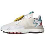 Adidas Originals Nite Jogger Retro Universalūs Sportiniai Neslystantys Patvarūs Žemakulniai Laisvalaikio Batai Unisex Sportbačiai Balti HP2331 36⅔