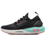 Under Armour HOVR Phantom 2 Lengvi Patogūs Žemi Laisvalaikio Bėgimo Bateliai Moteri&scaron;ki Sportbačiai Juodi Oranžiniai 3024169-001 37.5