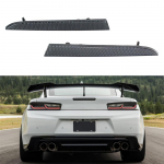 Dūminio stiklo galinio buferio difuzoriaus at&scaron;vaitai Chevy Camaro 2016-2022 LT SS ZL1