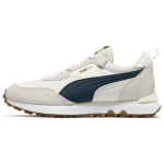 Puma Rider Fv Pop Fs Nailonas Suede Sportiniai Drabužiai Atsparūs Žemi Gyvenimo Būdo Batai Unisex sportbačiai Balti Mėlyni 391925-03 39