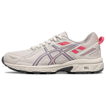 Asics Gel-Venture 6 Patogūs universalūs žemakulniai takų bėgimo bateliai moterims pilki rožiniai 1012B359-021 36