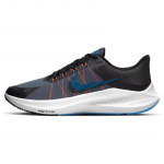 Nike Zoom Winflo 8 Running Shoes Men Low Top Black/Gray/Blue Sneakers casual CW3419-007 44.5