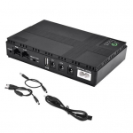 UPS nepertraukiamo maitinimo &scaron;altinio mini akumuliatoriaus atsarginis liepsną slopinantis kompakti&scaron;ko dydžio kameros mar&scaron;rutizatoriaus maitinimo &scaron;altinis EU Plug 8800mAh